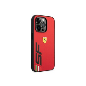 قاب چرمی آیفون 14 پرو طرح فراری CG Mobile iphone 14 Pro Ferrari Leather Case