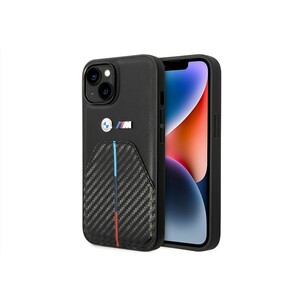 قاب فیبر کربن و چرم آیفون 14 پلاس طرح بی ام و ام3 CG Mobile iphone 14 Plus BMW M3 Carbon Fiber & Leather Case