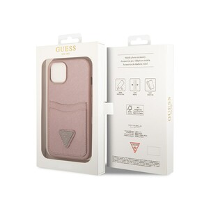 قاب چرمی جاکارتی دار آیفون 14 پلاس CG Mobile iphone 14 Plus Guess Leather Case