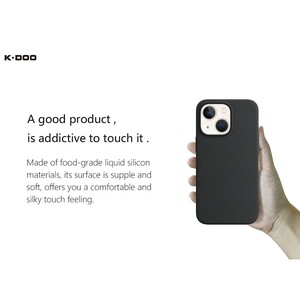 قاب محافظ سیلیکونی آیفون 14 پلاس K.Doo iphone 14 Plus iCoat Silicone Case