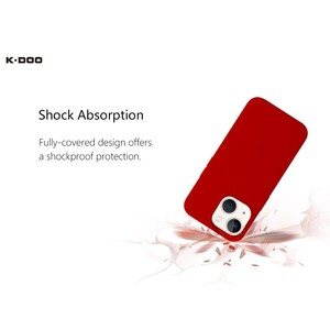 قاب محافظ سیلیکونی آیفون 14 پلاس K.Doo iphone 14 Plus iCoat Silicone Case