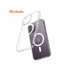 قاب محافظ مگ سيف آیفون 14 پلاس شفاف مک دودو Mcdodo Crystal PC-3091 Apple iPhone 14 Plus Magsafe Case