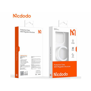 قیمت قاب محافظ نیمه شفاف مگ سيف مک دودو مدل Mcdodo Crystal PC-3091 برای Apple iPhone 14 Plus