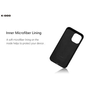 قاب چرمی آیفون 14 پلاس K.Doo iphone 14 Plus Noble Case