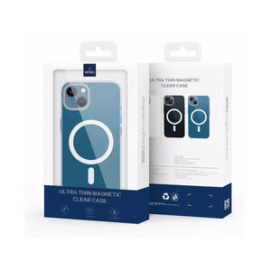 قیمت قاب شفاف مگنتی آیفون 14پلاس ویوو Wiwu Ultra Thin Magnetic Phone Case for IP 14/6.7'' Plus