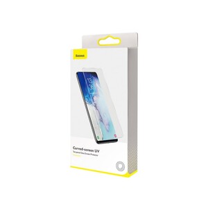 محافظ صفحه یو وی دوتایی بیسوس سامسونگ Baseus Curved-screen UV Glass Samsung S20