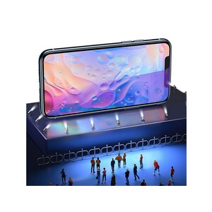 محافظ صفحه نمایش شیشه‌ ای بیسوس آیفون 12مینی Baseus Anti Bluelite 0.3mm Full screen & Full glass