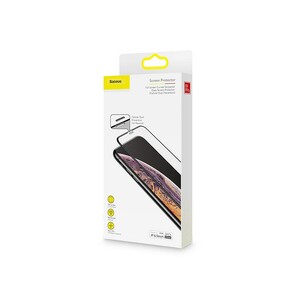 محافظ صفحه نمایش شیشه‌ ای بیسوس آیفون 12مینی Baseus Anti Bluelite 0.3mm Full screen & Full glass