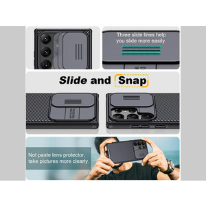 قاب محافظ  سامسونگ کلکسی اس 23 اولترا نیلکین Nillkin Samsung Galaxy S23 Ultra CamShield pro Case