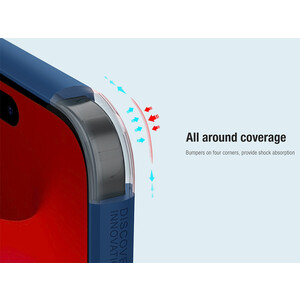 خرید قاب محافظ آیفون 15 نیلکین Nillkin Apple iPhone 15 Super Frosted Shield Pro