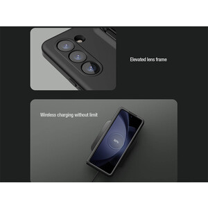 فروش قاب محافظ سامسونگ زد فولد 5 نیلکین Nillkin Flex Pure Fold S-Pen Version protective cover case for Samsung Galaxy Z Fold 5 ,W24