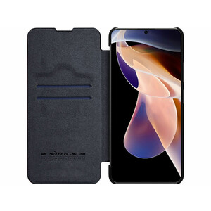 کیف چرمی محافظ نیلکین شیائومی Nillkin Xiaomi Redmi Note 11 Pro/11 Pro+ 5G Qin leather case