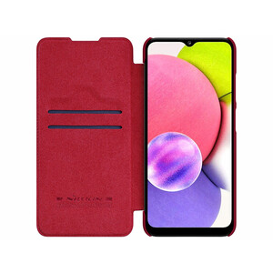 کیف چرمی نیلکین سامسونگ NIllkin Samsung Galaxy A03S/A037 Qin leather case