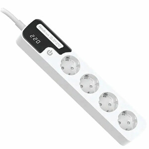 چندراهی و محافظ برق هارمونیک هادرون Hadron مدل P244 با برق ارت دار 3920 وات