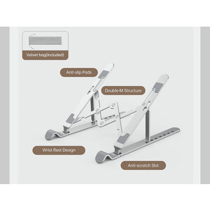 پایه لپ تاپ تاشو قابل تنظیم اوریکو ORICO PFB-A2 Laptop Stand