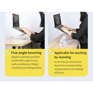 استند لپ تاپ راک ROCK Laptop Riser Stand RPH0972