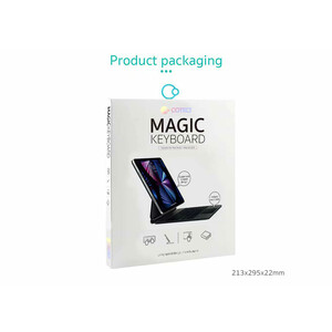 کیف کیبورددار آیپد پرو 11 و آیپد ایر 5 کوتتسی Coteetci Apple official iPad smart control keyboard case 64010-BK