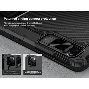 بهترین کیف بامپر و کیبوردار  آیپد پرو 12.9 اینچ نیلکین Nillkin Apple iPad Pro 12.9 2020/2021 Bumper Combo Keyboard Case
