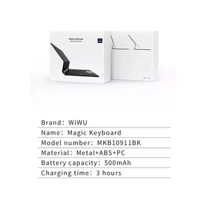 کاور کیبورد دار مغناطیسی بی سیم آیپد 10.9 و 11 اینچ ویوو WiWU Magic Keyboard 10.9&11 inch UCJ-8618