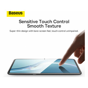 محافظ صفحه نمایش شیشه‌ای تمام صفحه هواوی میت‌پد پرو 12.6 اینچ بیسوس Baseus 0.3mm Full-glass Tempered Glass Film SGBL022602