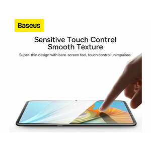 محافظ صفحه نمایش شیشه‌ای تمام صفحه هواوی میت‌پد 11 10.95 اینچ بیسوس Baseus 0.3mm Full-glass Tempered Glass Film SGBL022302