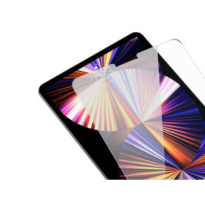 گلس شیشه ای برای آیپد 12.9 اینچ Baseus SGBL021202 | Tempered glass 3D for Apple iPad Pro 12.9