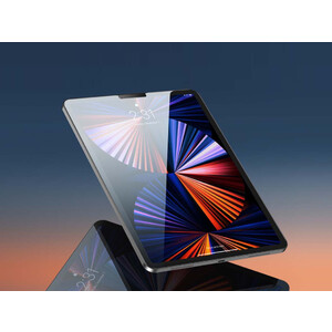 محافظ صفحه شیشه ای با کیفیت برای آیپد 12.9 اینچی Baseus SGBL021202 | Tempered glass 3D for Apple iPad Pro 12.9 '' 2018/2020/2021