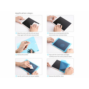 محافظ صفحه نمایش آیپد نیلکین Nillkin Apple iPad 9.7 2018/2017 AG paper-like screen protector