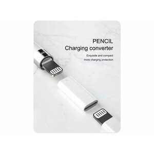لوازم جانبی قلم لمسی اپل 1 شامل نوک، کلاهک و مبدل شارژ کوتتسی Coteetci CS7071 Pencil 1 Accessories Kit