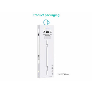 قلم خازنی دو سر کوتتسی Coteetci 2IN1 capacitive pen  Disc capacitive pen+ graphene pencil 62003