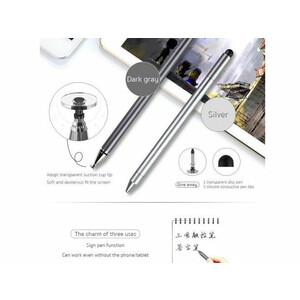 خرید قلم لمسی سه کاره کوتتسی Coteetci three-in-one universal capacitive pen 62001-GY