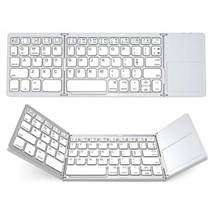 کیبورد بلوتوث تاشو با تاچ پد Foldable Bluetooth Keyboard With Touch Pad B033
