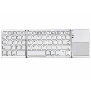 قیمت کیبورد بلوتوث تاشو با تاچ پد Foldable Bluetooth Keyboard With Touch Pad B033