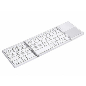 کیبورد بلوتوث تاشو با تاچ پد Foldable Bluetooth Keyboard With Touch Pad B033