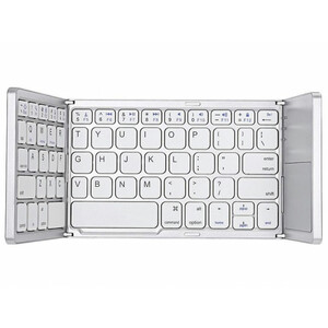 کیبورد بلوتوث تاشو با تاچ پد Foldable Bluetooth Keyboard With Touch Pad B033