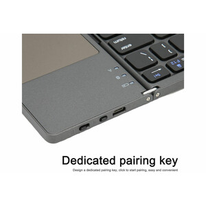 کیبورد بلوتوث تاشو با تاچ پد Foldable Bluetooth Keyboard With Touch Pad B033