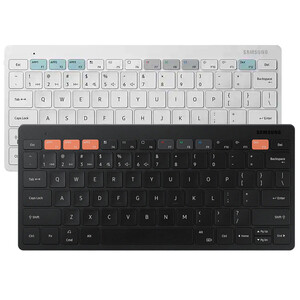 کیبورد بی سیم سامسونگ با قابلیت اتصال همزمان به سه دستگاه Samsung Trio 500 Smart Keyboard EJ-B3400