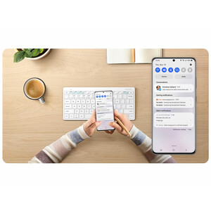 کیبورد بی سیم سه حالته سامسونگ (Samsung Trio 500 Smart Keyboard EJ-B3400 (EJ-B3400