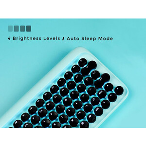 قیمت کیبورد مکانیکی شیائومی Xiaomi LOFREE Keyboard EH112S Retro Mechanical Bluetooth JZJP01