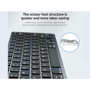 ست کیبورد و موس بی سیم کوتتسی Coteetci wireless keyboard and mouse set 84006