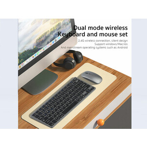 ست کیبورد و موس بی سیم کوتتسی Coteetci wireless keyboard and mouse set 84006