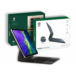 صفحه کلید آیپد 12.9 اینچ گرین GREEN Lion MAGIC KEYBOARD Designed