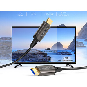 کیفیت کابل اچ دی ام آی اوریکو ORICO HDMI to HDMI Fiber-optic Video Adapter Cable GHD701 30m