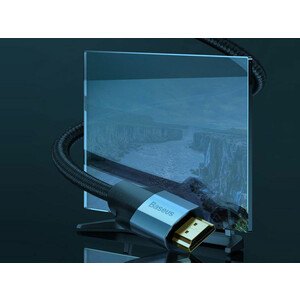 کابل تبدیل 5 متری بیسوس Baseus Enjoyment Series 4KHD Male To 4KHD Male Adapter Cable CAKSX-E0G