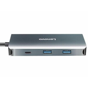 قیمت هاب تایپ‌سی با 7 پورت لنوو Lenovo LX0807G Type-C Hub Docking Station