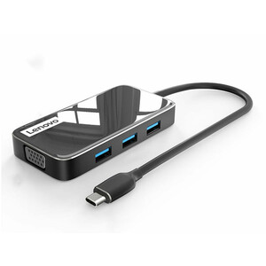 هاب تایپ‌سی با 6 پورت لنوو Lenovo EV06 Multifunctional 6 in 1 Type-C Hub