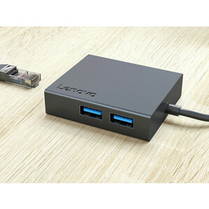 هاب تایپ‌سی با 5 پورت لنوو Lenovo Multifunctional Type C Hub C130