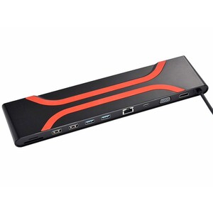 هاب تایپ‌سی 10 پورت لنوو Lenovo 10 In 1 Type-C Adapter Docking Station LX1901