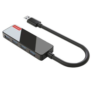 هاب 4 پورت یواس‌بی با کابل 25 سانتی‌متری لنوو Lenovo 4Ports USB3.0 Hub A602