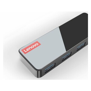 قیمت هاب 4 پورت یواس‌بی با کابل 25 سانتی‌متری لنوو Lenovo 4Ports USB3.0 Hub A602